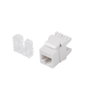 Lanberg KSU6-1000 Conector Keystone Cat.6 UTP RJ45 Blanco